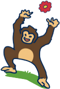 AEIOU monkey