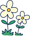 AEIOU flower