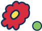 AEIOU flower
