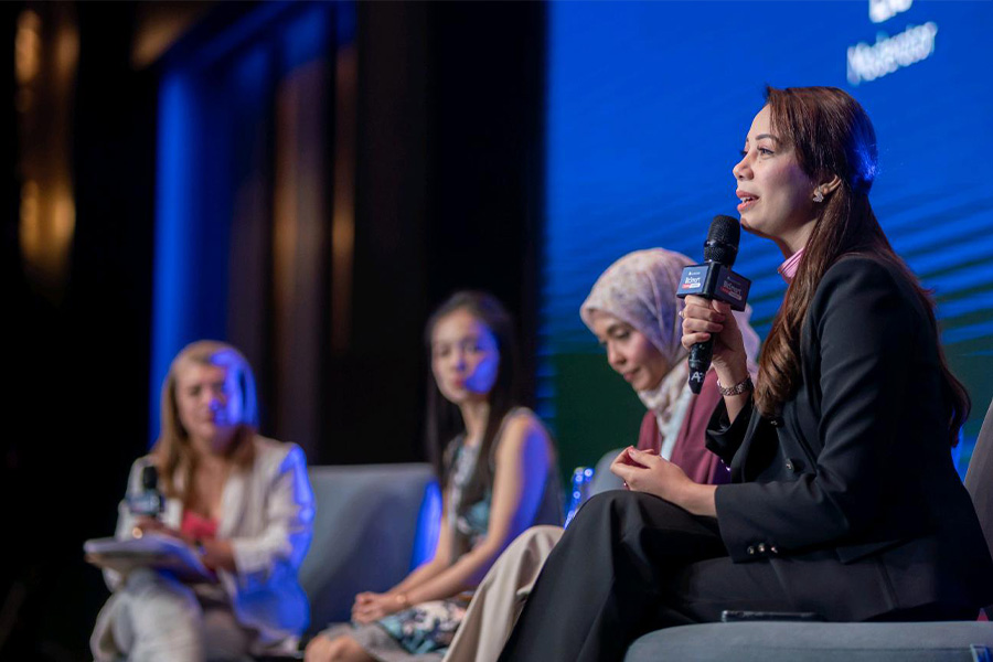 Madiha Fuad shares her experiences developing digital solutions and embracing new skills, reflecting the spirit of resilient women founders.