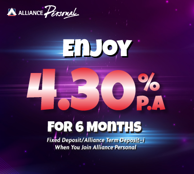 Alliance Personal Welcome Offer
