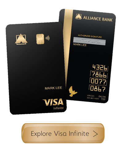 8x Timeless Bonus Points Alliance Bank Visa Platinum Card Alliance Bank Malaysia