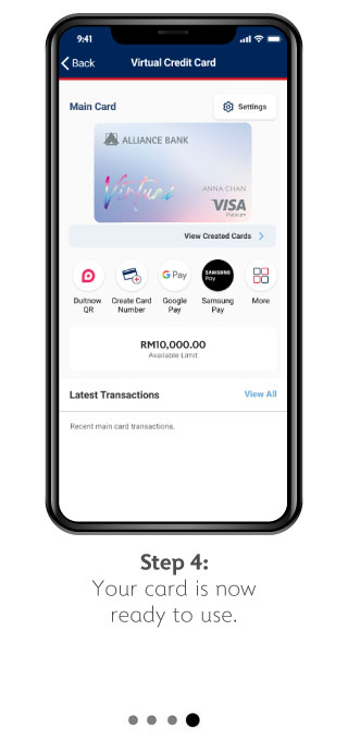 Supplementary Card Activation 