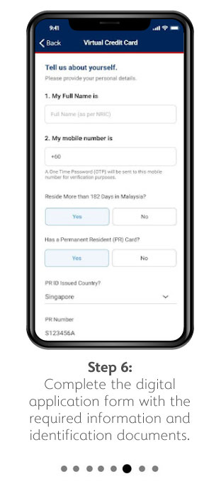 Supplementary Cardholder Application