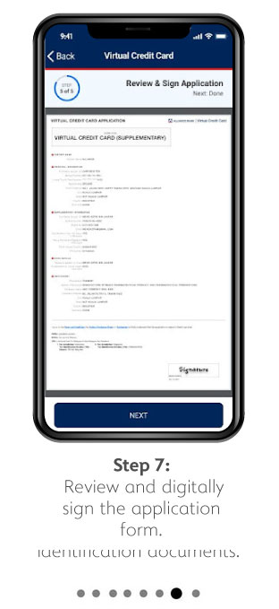 Supplementary Cardholder Application