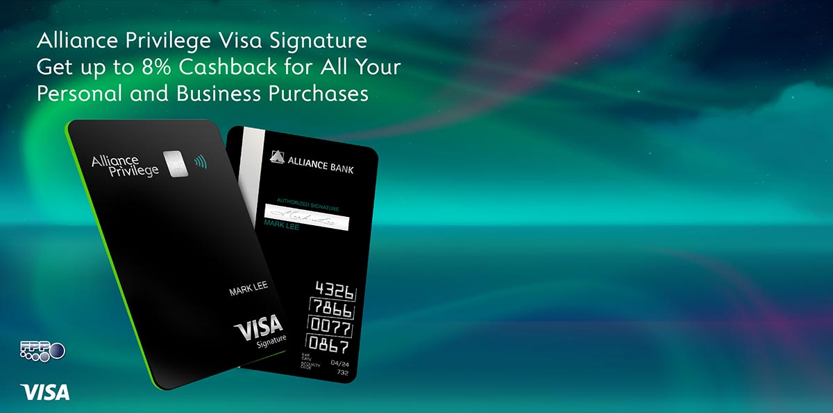 Alliance Bank Visa Signature Card for Alliance Privilege