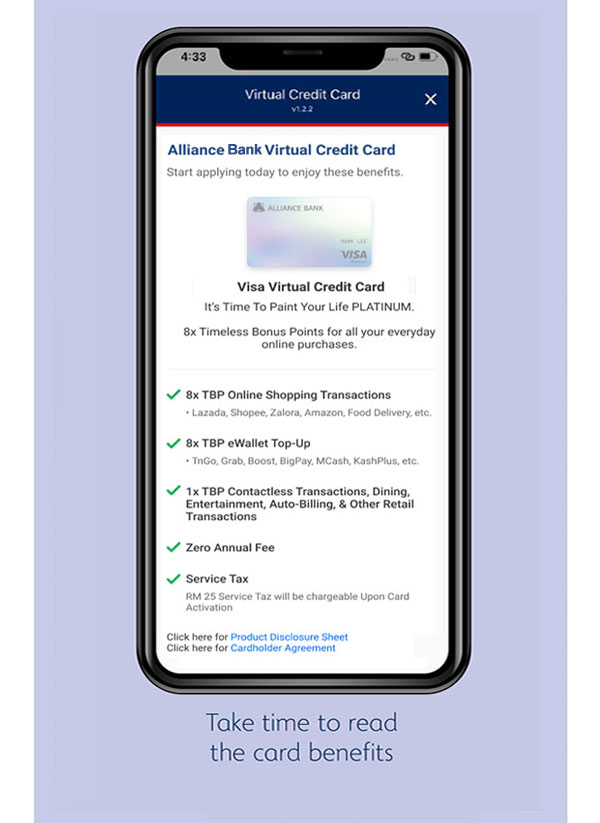 Visa Virtual Credit Card - allianceonline