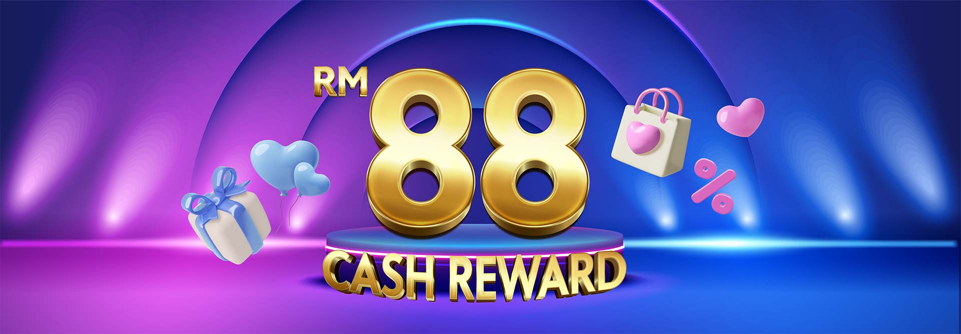 RM88 Cash Reward