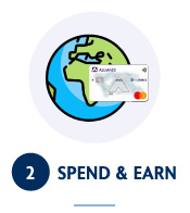 Step 2: Spend & Earn