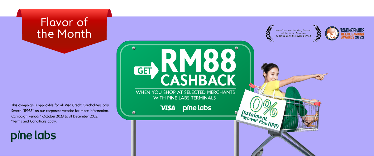 Swipe, Win & Jet-Set To Maldives with Alliance Bank Visa Credit Card & Mastercard® Debit Card/-i