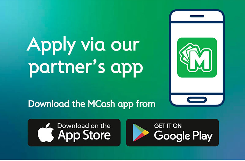Download the MCash app