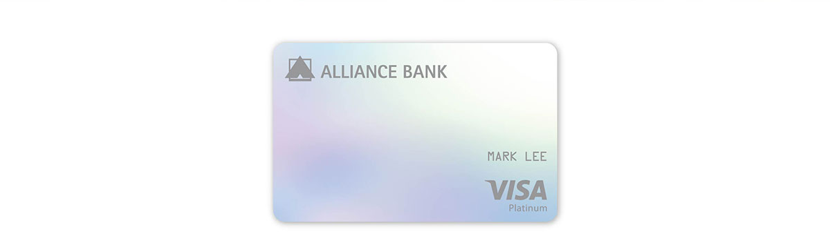Alliance Bank Visa Platinum Virtual Credit Card