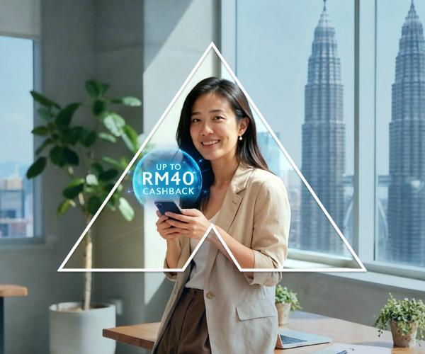 Earn up to RM40* Cashback when you transact with your CASA/-i and register for the allianceonline mobile app