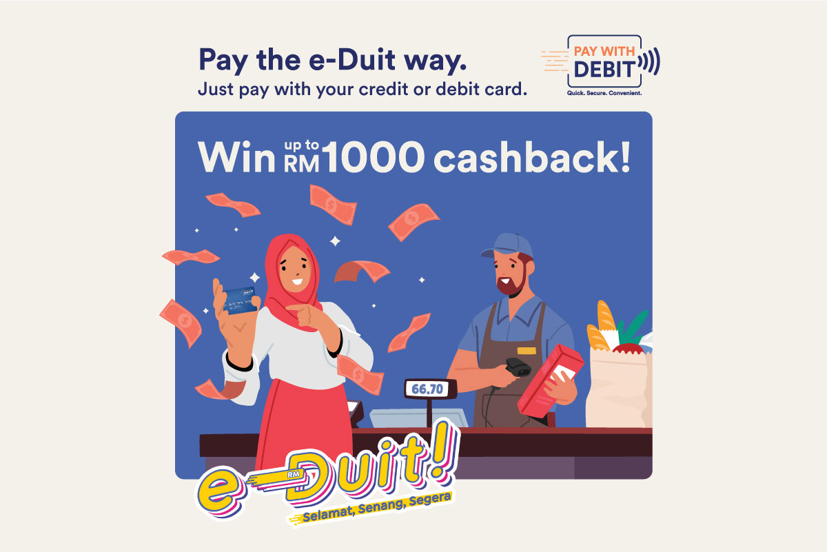 e-Duit Cashless Day Campaign