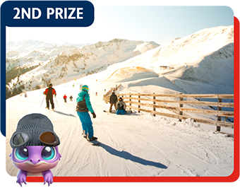 Stand a chance to win the 2nd prize to enjoy skiing retreat for 2 in Austria, France or Japan x1 winner