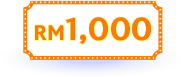 Consolation prize RM1000
