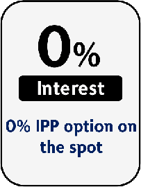 0% IPP option on the spot
