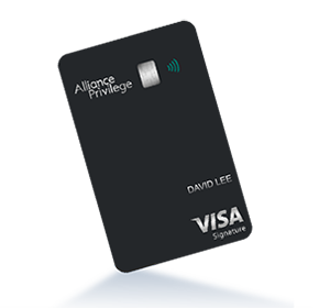 Visa Signature Card for Alliance Privilege