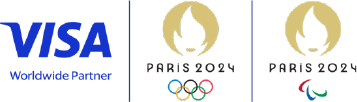 Visa Paris Olympics 2024 logo