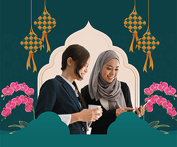 Celebrate Raya with 3-month interest/profit rate up to 3.00% p.a.* for your Malaysian Ringgit (MYR) 