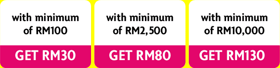 Open account & get up to RM130
