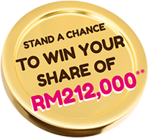 Stand a chance to win your share of RM212,000