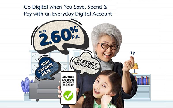 A Rewarding Banking Experience has Never Been Easier - Alliance SavePlus Account