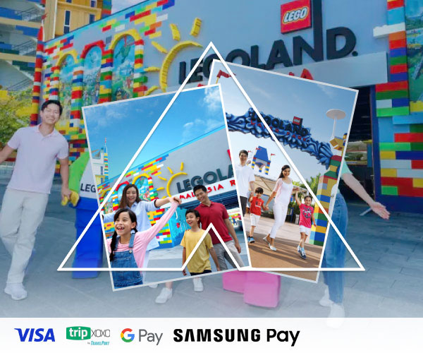 12% OFF* Sitewide at TripXOXO & 25% OFF* Legoland Malaysia Tickets