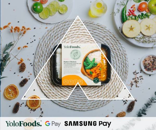 30% OFF* sitewide with a minimum spend of RM120 at YoloFoods