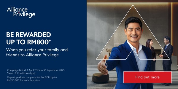 Be Rewarded Up to RM800* when you refer your family and friends to Alliance Privilege