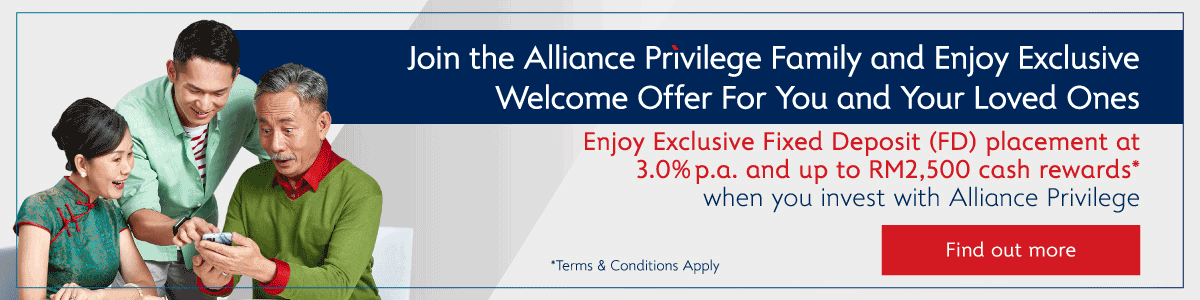 Alliance Privilege Welcome Offer