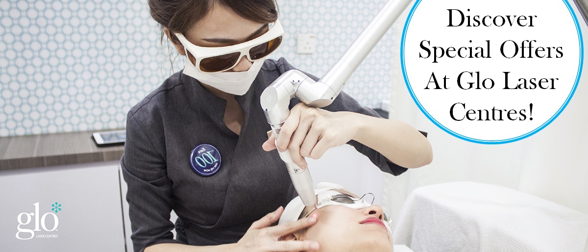 Enjoy special beauty and treatment offers at Glo Laser Centre