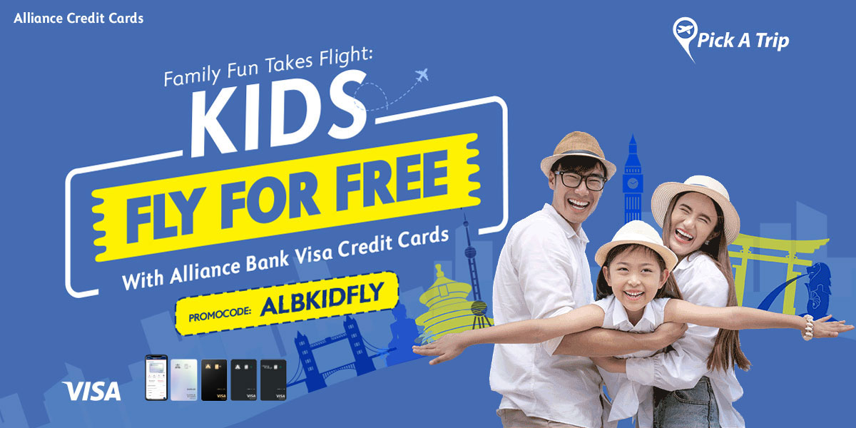 Family Fun Takes Flight: Kid Fly For Free with Alliance Bank Visa Credit Cards