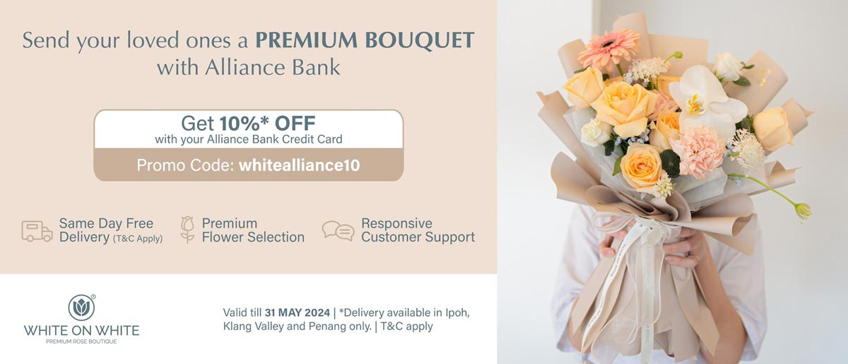 Get 10% OFF on normal priced items at White On White