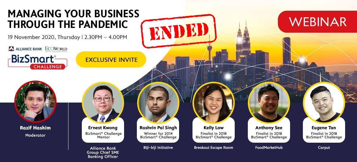 BizSmart Challenge webinar - 19 Nov 2020