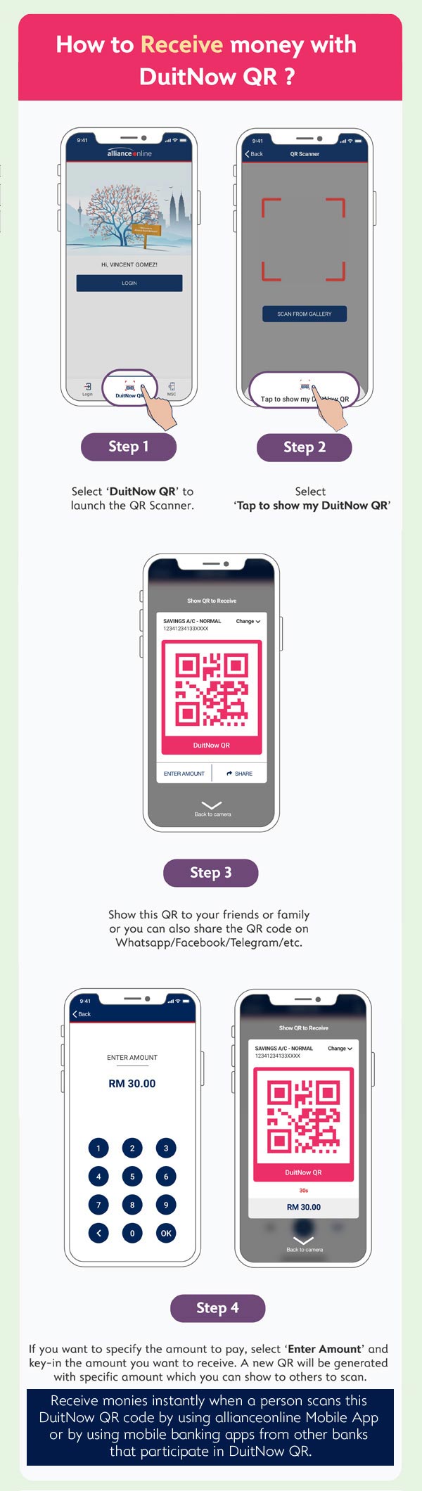 Alliance Mobile QR Pay