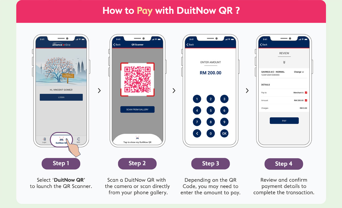 Alliance Mobile QR Pay