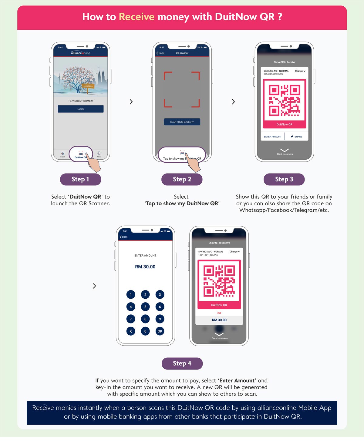 Alliance Mobile QR Pay