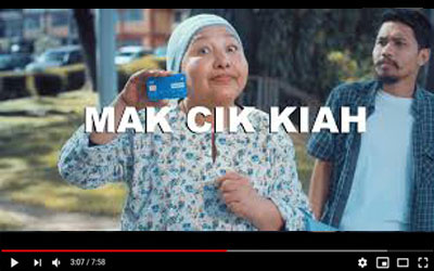 MyDebit Awareness Campaign - Mak Cik Kiah