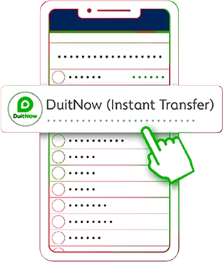 Send e-duit Raya in three easy steps with Alliance Bank - Step 2