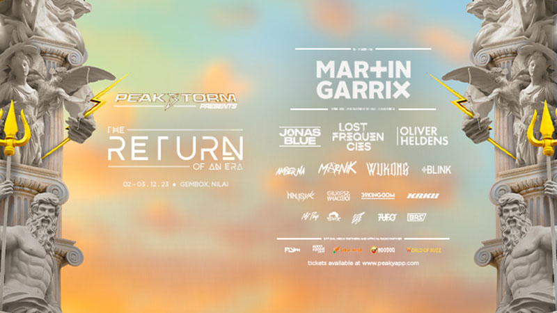Get 10% OFF* tickets to Peakstorm Presents: The Return of an era event