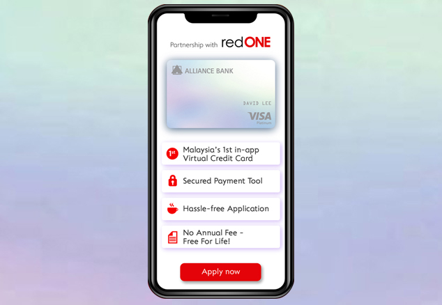 Visa Virtual Credit Card (redONE)