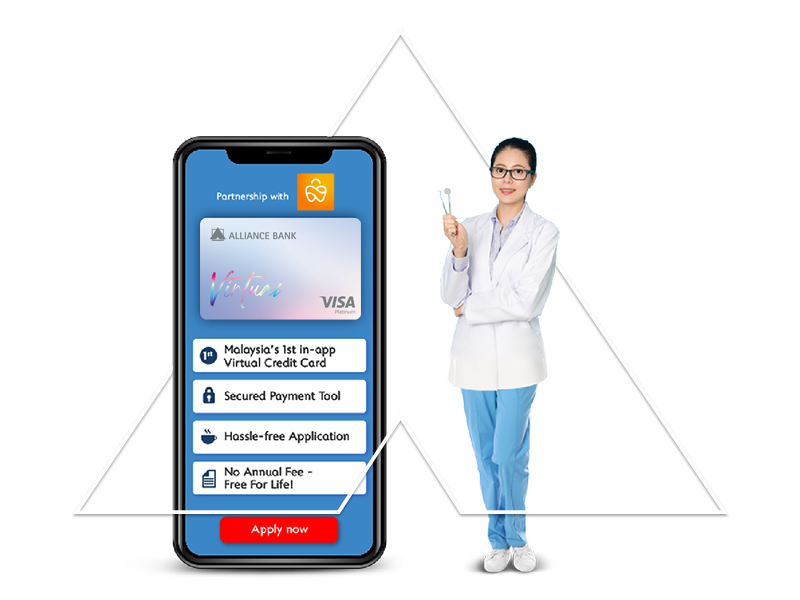 Visa Virtual Credit Card (Dental Mall)