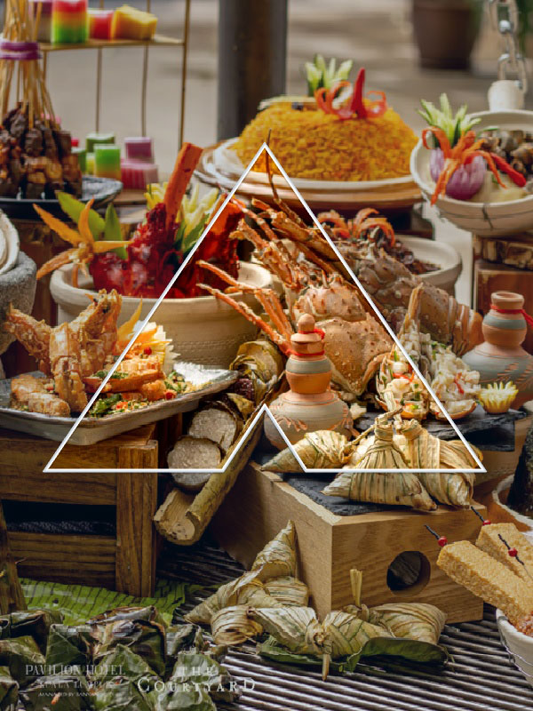 Enjoy 15% OFF* Buffet Lunch and Dinner at The Courtyard, Pavilion Hotel Kuala Lumpur
