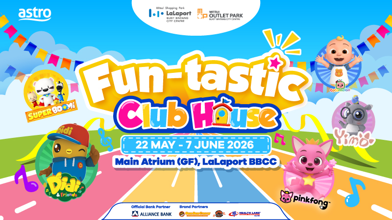 Exclusive Deals for Alliance Bank Customers at Fun-tastic Clubhouse, LaLaport BBCC