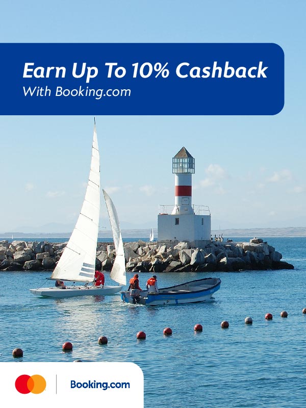 Enjoy up to 10% cashback with Booking.com with your Alliance Bank Debit Card/-i