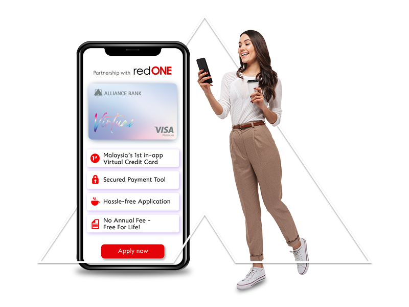 Visa Virtual Credit Card (redONE)