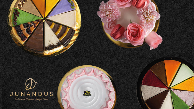 Fulfill your dessert cravings & celebrate moments with RM12 off whole cake at Junandus.