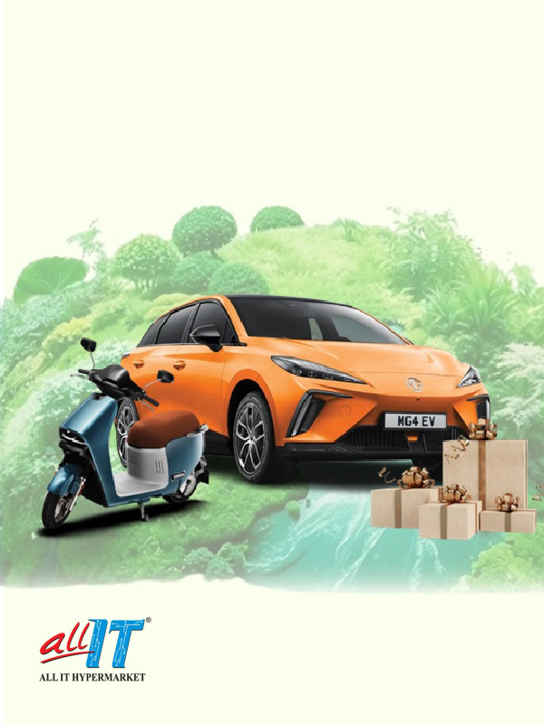 Tech The Emissions Down with ALL IT Hypermarket! Spend, Earn Entries & Stand To Win Prizes