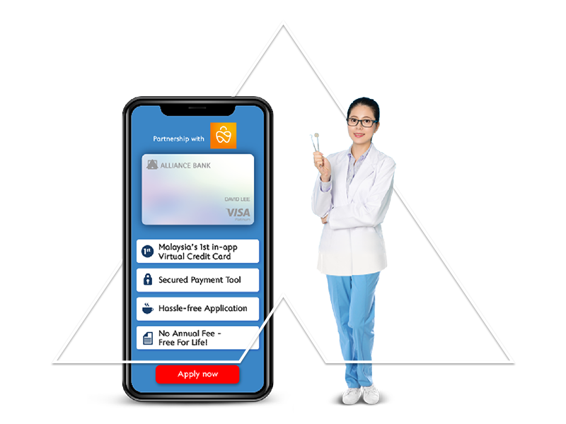 Visa Virtual Credit Card (Dental Mall)